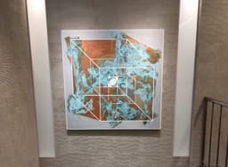 「シンニチ工業55周年記念アートコンペティション」受賞作品の常設展示が完了 — オフィス改修と廃材活用による空間創造