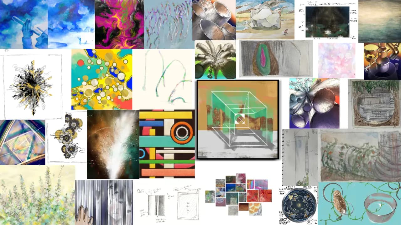 受賞作品展示会の様子